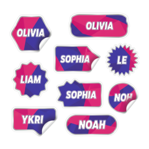 Name Stickers